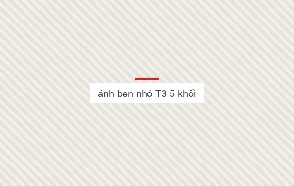 ảnh ben nhỏ T3 5 khối