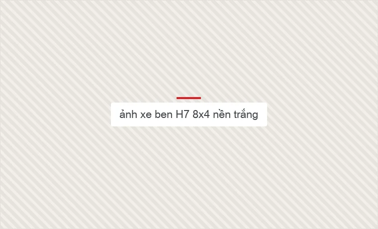ảnh xe ben H7 8x4 nền trắng