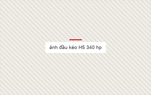 ảnh đầu kéo H5 340 hp