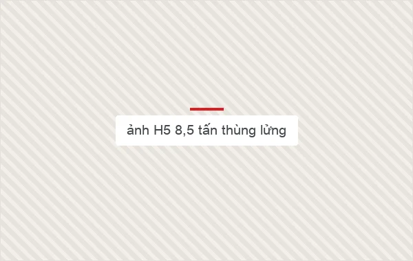 ảnh H5 8,5 tấn thùng lửng